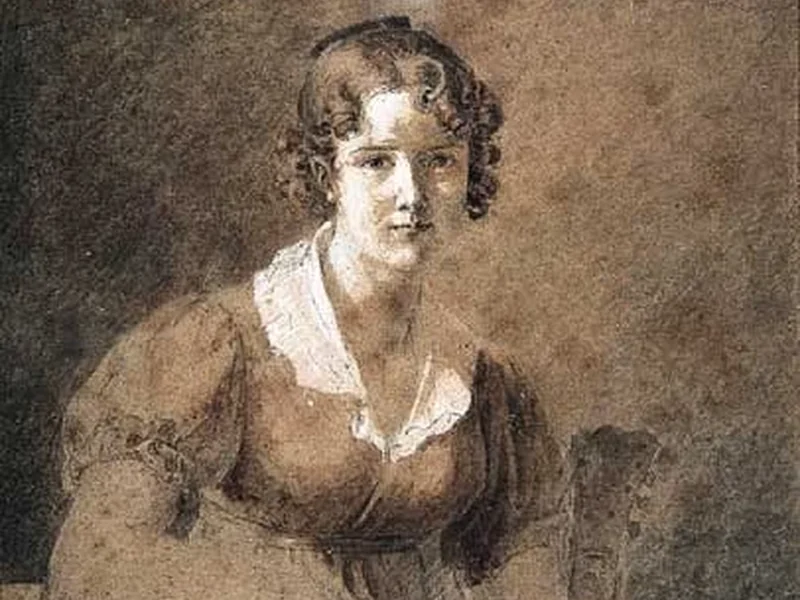 1785-Stéphanie de Virieu - Autoritratto